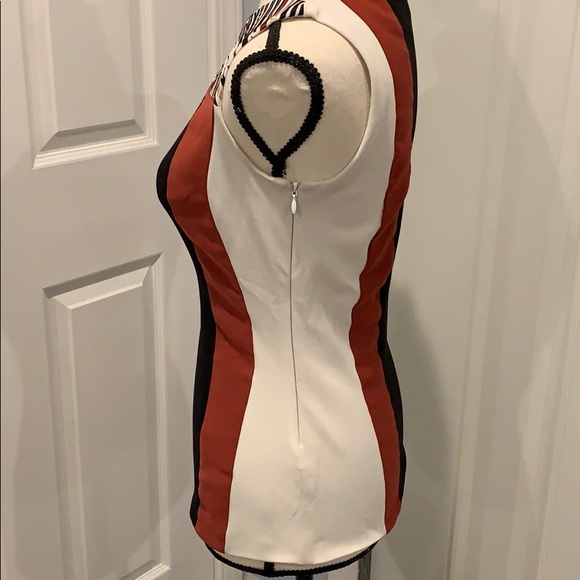 WHBM Color Block Top - Picture 4 of 8